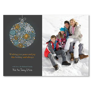 Minimal Christmas Photo Card 