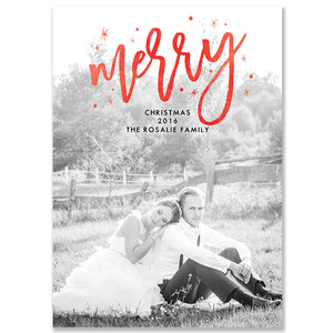 Merry Christmas Photo Card