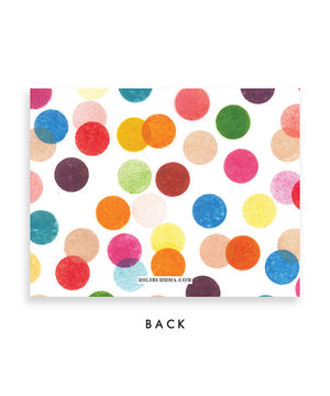 Rainbow Dots Personalized Stationery Coll. 22