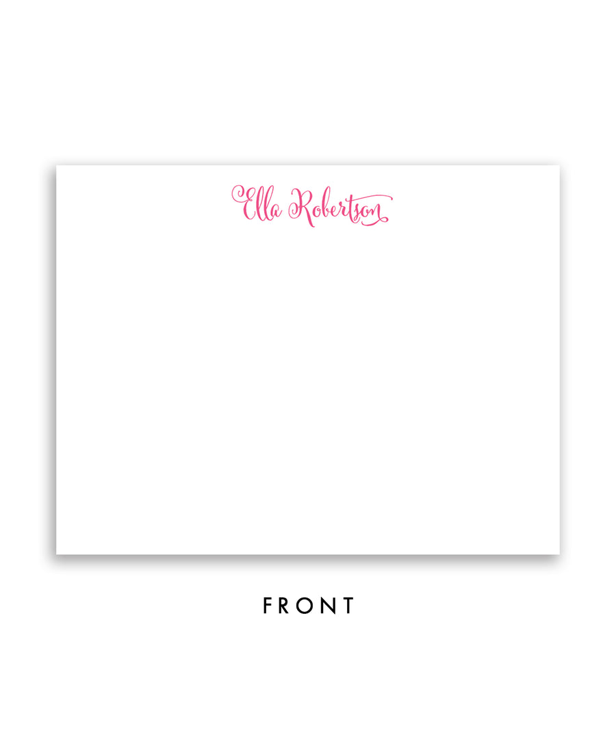 Pink Makeup Personalized Stationery Coll. 29