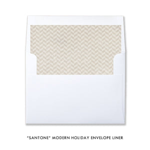 Holiday Envelope Liner