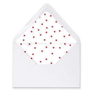 Festive Envelope Liner 