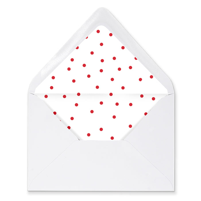 Festive Envelope Liner 