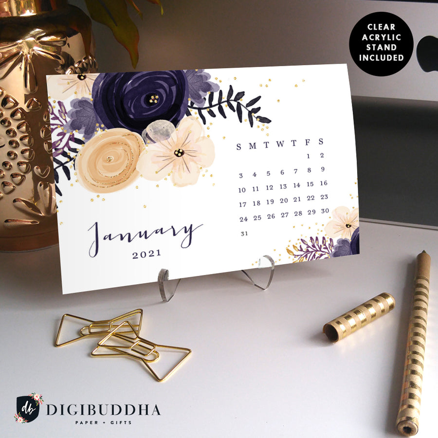2021 Desk Calendar by Digibuddha | Kerri