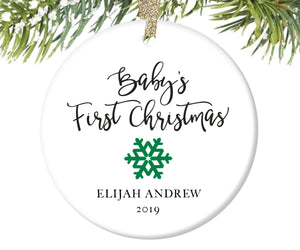 Baby's First Christmas Ornament, Personalized | 26