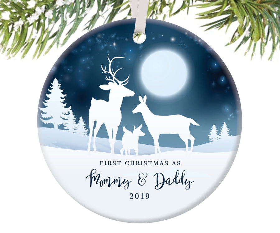 First Christmas as Mommy and Daddy Ornament | 37