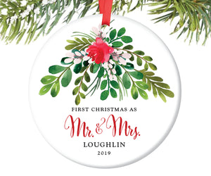 First Christmas as Mr and Mrs Ornament | 44