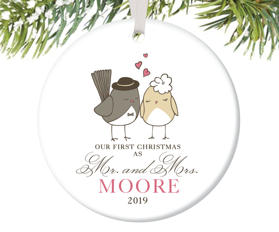 Our First Christmas as Mr and Mrs Ornament, Personalized | 47