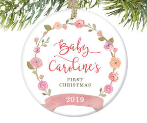 Baby's First Christmas Ornament, Personalized | 61