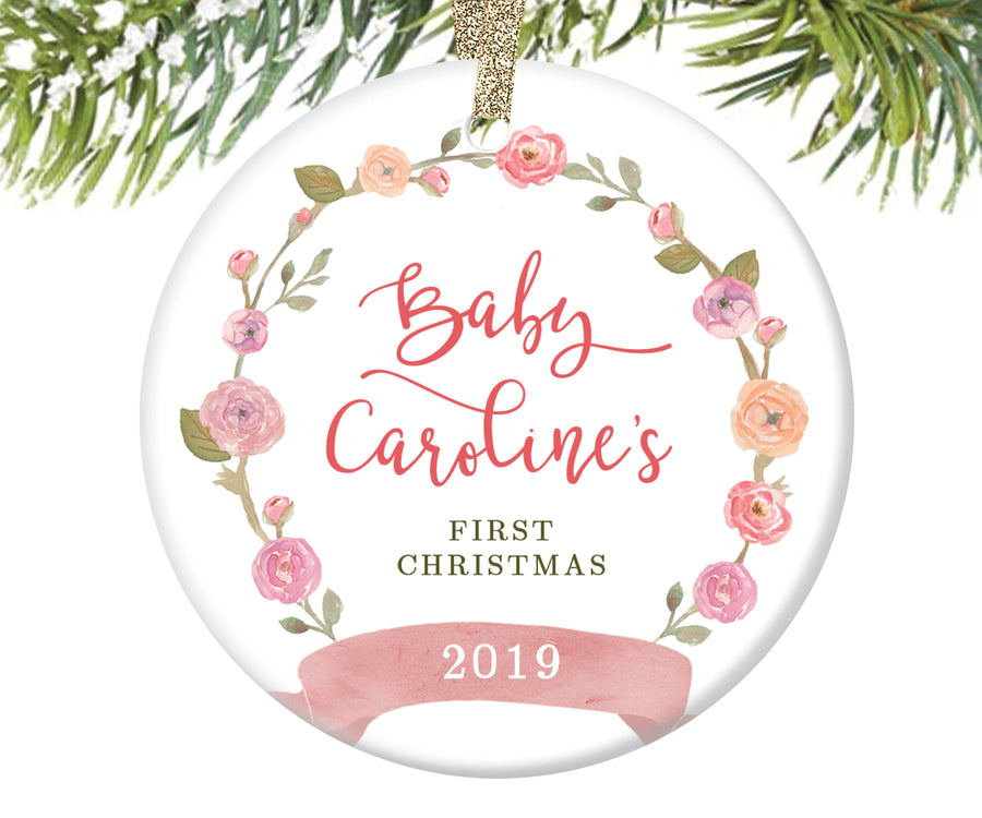 Baby's First Christmas Ornament, Personalized | 61