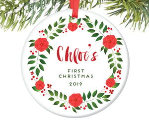 Baby's First Christmas Ornament, Personalized | 73