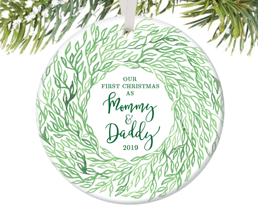 First Christmas as Mommy and Daddy Christmas Ornament | 79