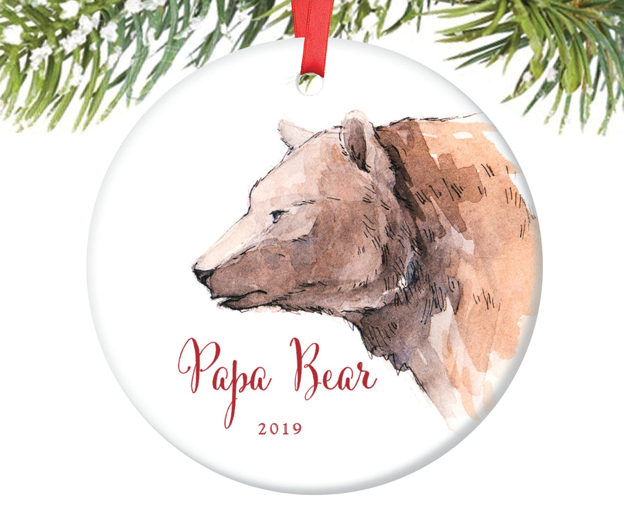 Papa Bear Christmas Ornament | 111