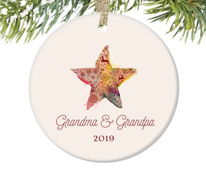 Grandma and Grandpa Christmas Ornament | 125