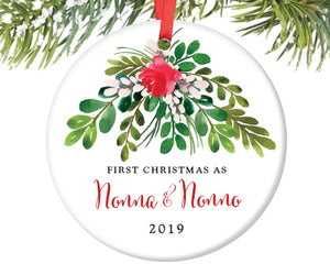 First Christmas as Nonna and Nonno Ornament | 185