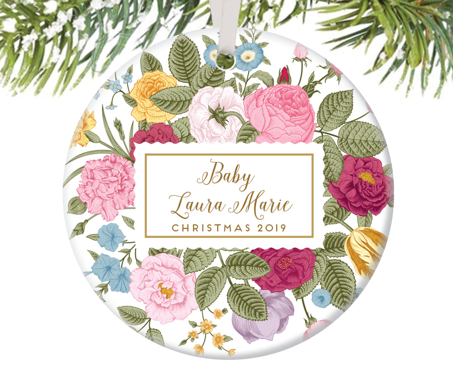 Baby's First Christmas Ornament, Personalized | 200