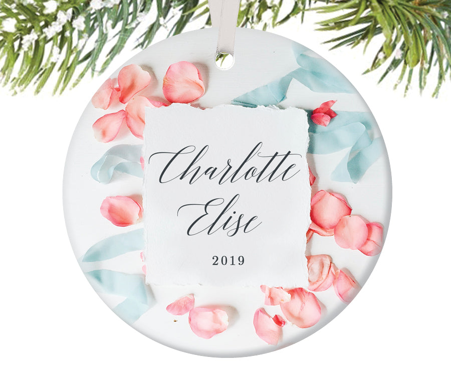 Baby's First Christmas Ornament, Personalized | 234
