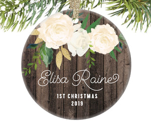 Baby's First Christmas Ornament, Personalized | 339