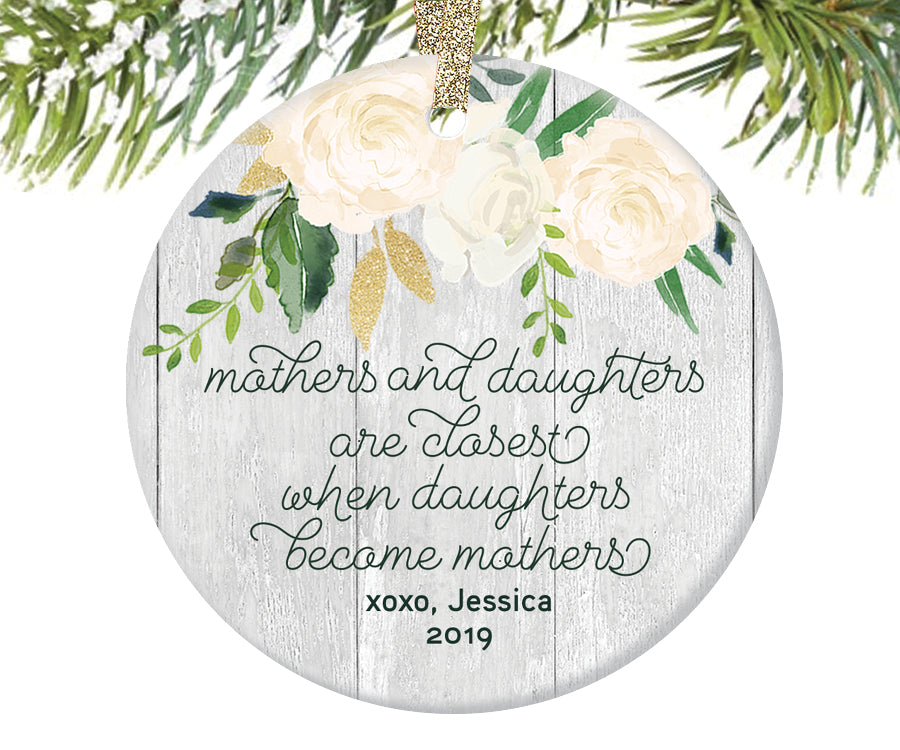 Mother Daughter Christmas Ornament | 349