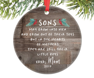 Christmas Ornament for Son, Personalized | 358