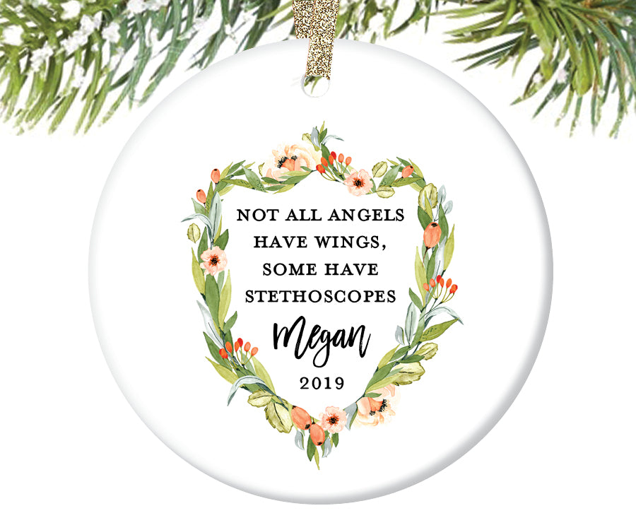 Christmas Ornament for Nurses, Personalized | 408