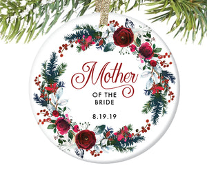 Mother of the Bride Ornament, Personalized | 437