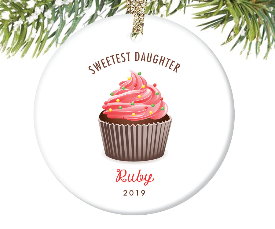 Sweetest Daughter Christmas Ornament for Her | 467