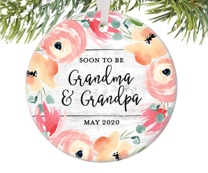 Soon To Be Grandma and Grandpa Ornament | 485