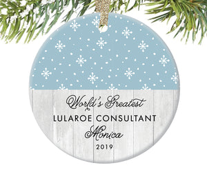 World's Greatest LulaRoe Consultant Christmas Ornament | 605