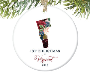 1st Christmas In Vermont Christmas Ornament  |  643