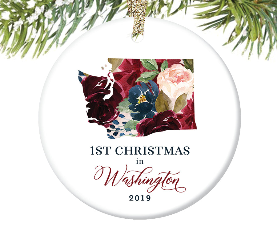 1st Christmas In Washington Christmas Ornament  |  645