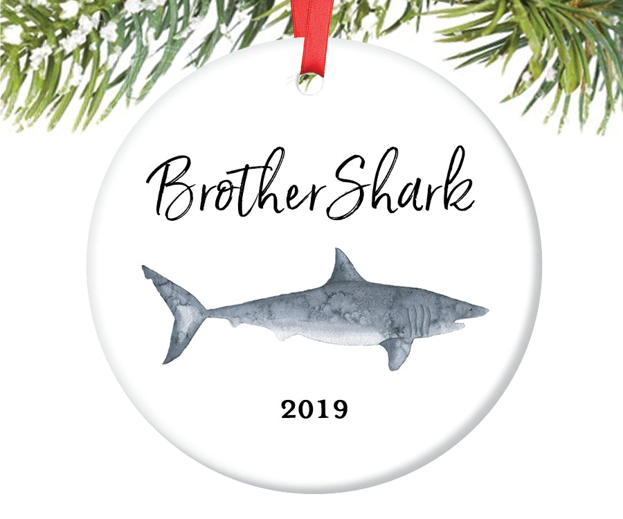 Brother Shark Christmas Ornament | 700