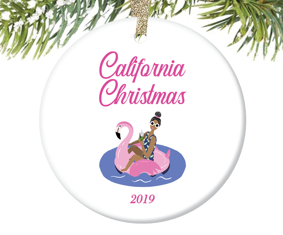 California Christmas Ornament  |  728