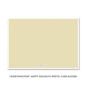 Classic Photo Holiday Card | Worthington