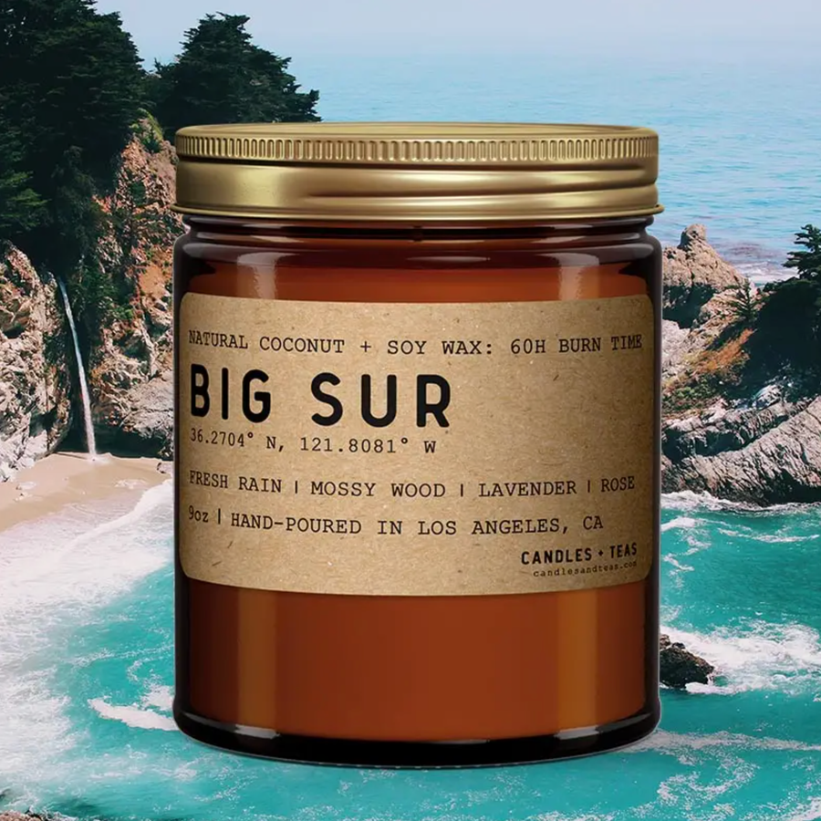 Big Sur California Candle