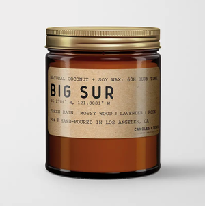 Big Sur California Candle