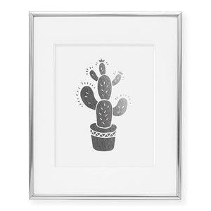Cactus Foil Art Print