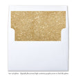 Load image into Gallery viewer, &quot;Carly&quot; Gold Glitter Envelope Liners
