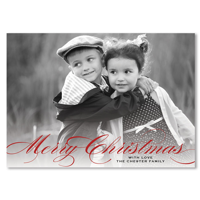 Merry Christmas Photo Card