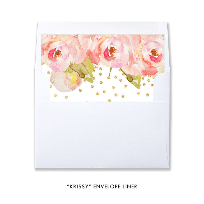 "Krissy" White Baptism Invitation