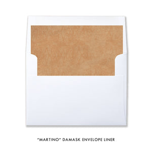 Damask Pattern for Envelope Liner 
