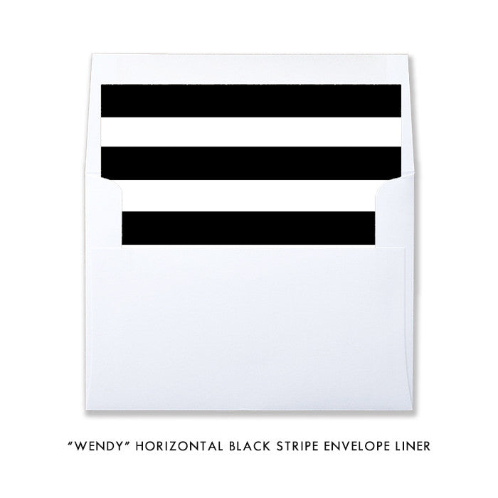 Elegant Classic Black and Silver Bridal Shower Invitation with a shimmer look, silver dots, and black and white stripes.